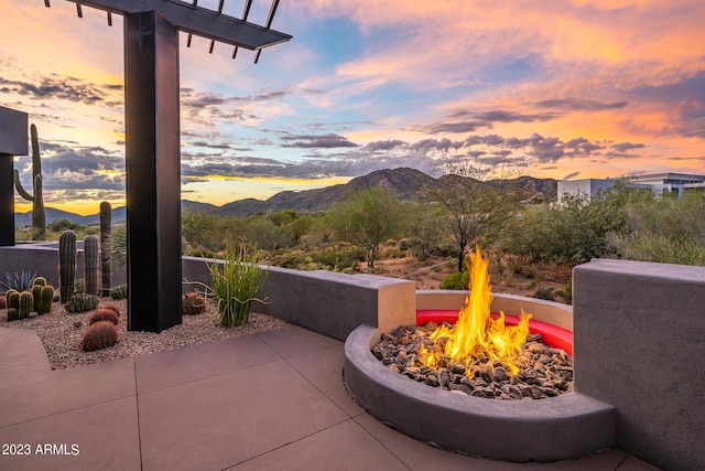 property view of mountains