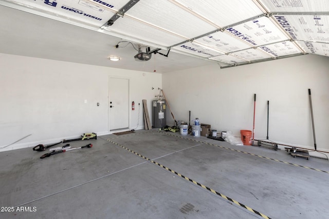 7702 W Piute Ave, Glendale, AZ 85308 - garage featuring electric water heater and a garage door opener
