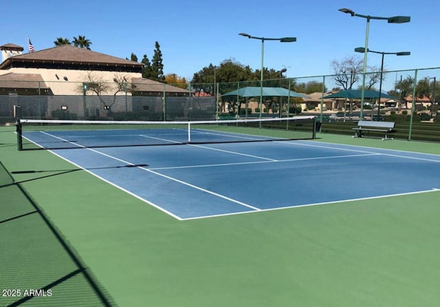 view of sport court