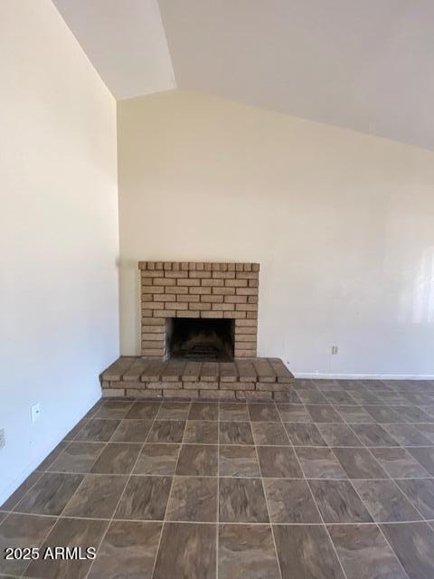 27 W Concorda Dr Unit 104, Tempe, AZ 85282 - detailed view of a brick fireplace