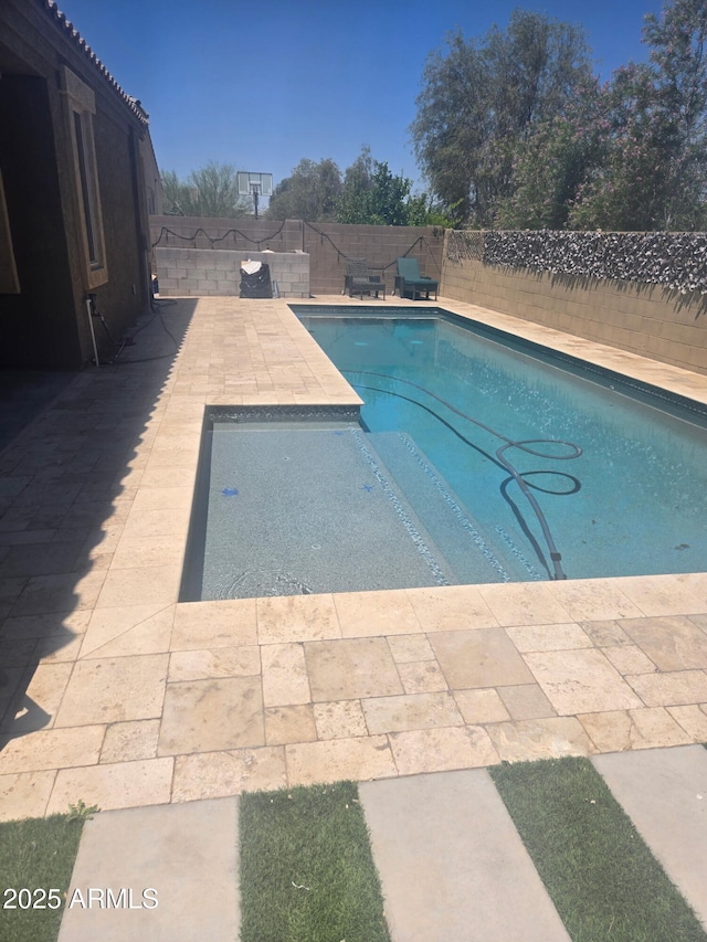 9302 W Georgia Ave, Glendale, AZ 85305 - view of pool with a fenced backyard and a patio