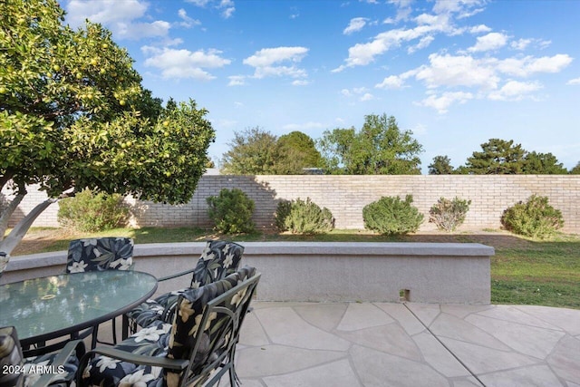 view of patio / terrace