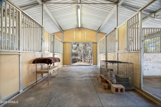 view of stable