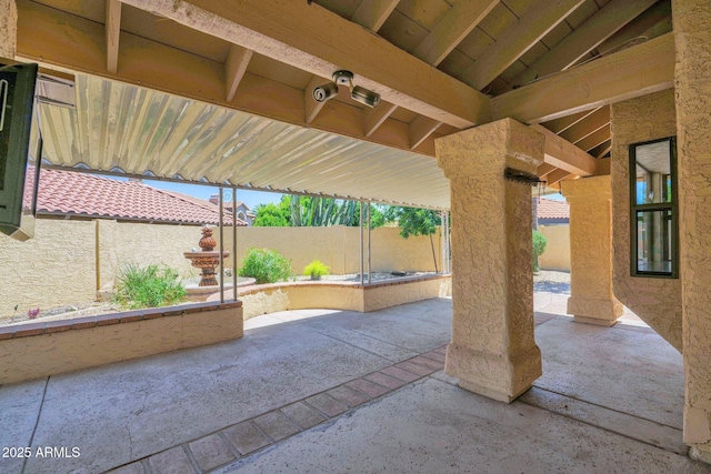 9797 N 100th Pl, Scottsdale, AZ 85258 - fenced backyard with a patio