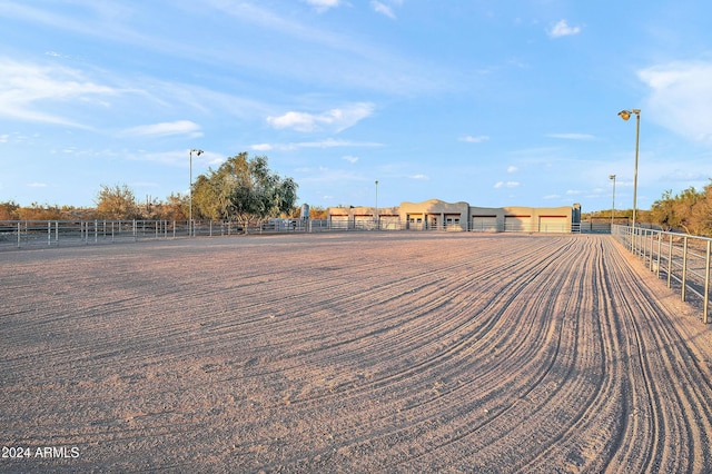 view of property's community featuring a rural view