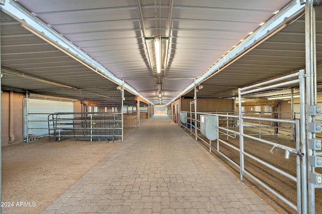 view of stable