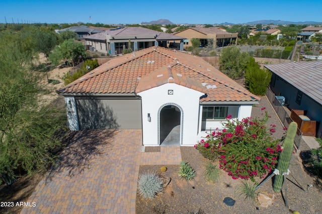 view of mediterranean / spanish house