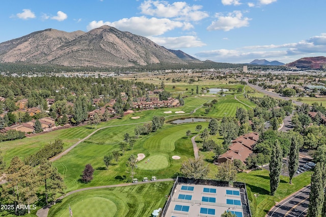 2665 N Valley View Rd Unit 10130, Flagstaff, AZ 86004 - aerial overview of property's location with a water and mountain view and nearby suburban area