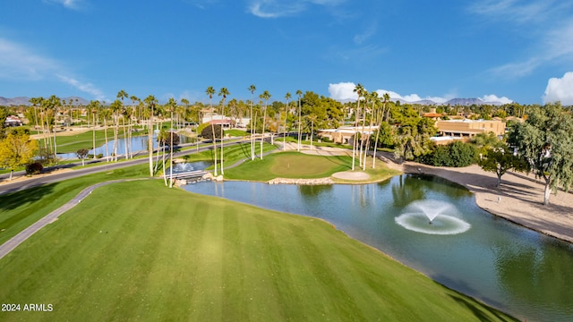 view of home's community featuring a water view