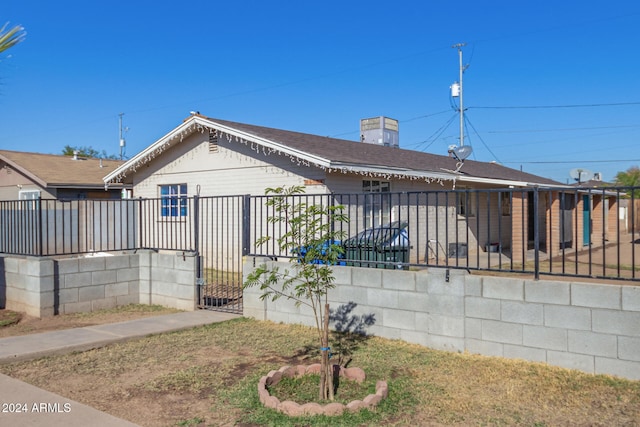 view of property exterior