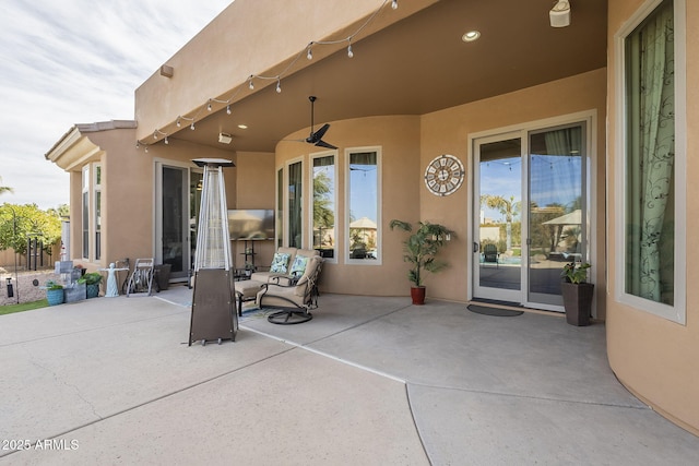 4915 N Greentree Dr, Litchfield Park, AZ 85340 - view of patio / terrace featuring ceiling fan