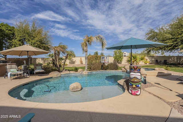 4915 N Greentree Dr, Litchfield Park, AZ 85340 - view of swimming pool featuring a patio area