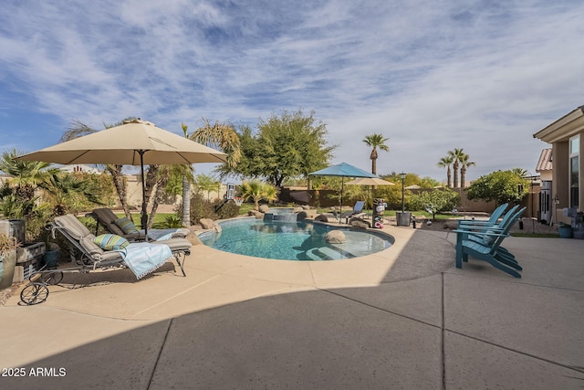 4915 N Greentree Dr, Litchfield Park, AZ 85340 - view of pool with a patio area