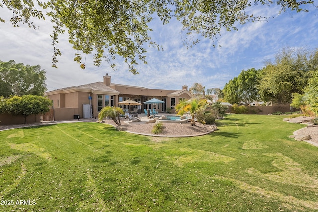 4915 N Greentree Dr, Litchfield Park, AZ 85340 - view of yard with a patio