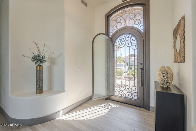 4915 N Greentree Dr, Litchfield Park, AZ 85340 - foyer entrance featuring light hardwood / wood-style flooring