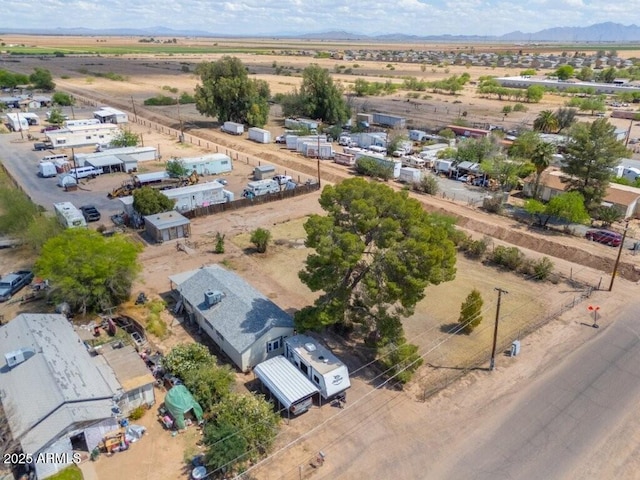 1055 S 4th St, Coolidge, AZ 85128 - bird's eye view with a mountain view