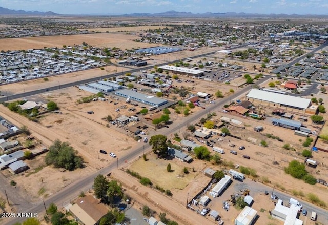 1055 S 4th St, Coolidge, AZ 85128 - bird's eye view with a mountain view