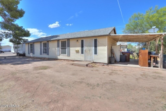 1055 S 4th St, Coolidge, AZ 85128 - view of front of home with a carport
