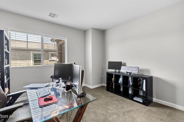 974 W Zion Way, Chandler, AZ 85248 - office area featuring baseboards and carpet floors