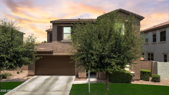 974 W Zion Way, Chandler, AZ 85248 - view of front facade with driveway, stucco siding, and an attached garage
