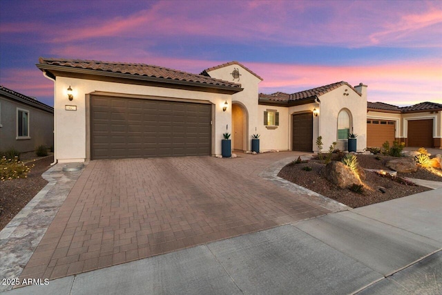 view of mediterranean / spanish-style house