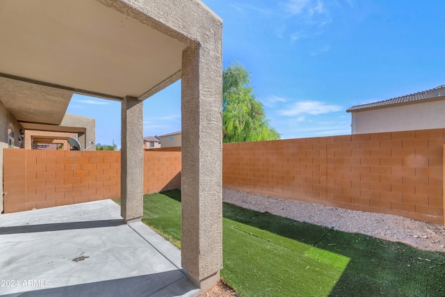 17365 N Cave Creek Rd Unit 116, Phoenix, AZ 85032 - fenced backyard featuring a patio