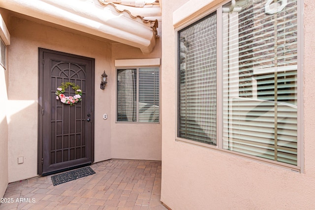 view of property entrance