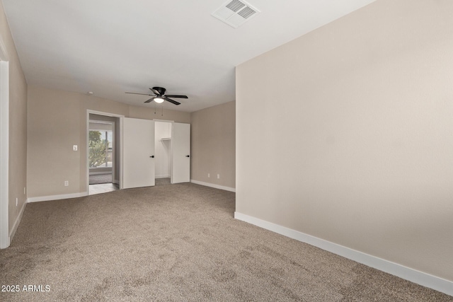 1416 W Highland St, Chandler, AZ 85224 - unfurnished room with carpet flooring, ceiling fan, and baseboards