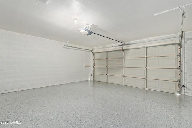 1416 W Highland St, Chandler, AZ 85224 - garage with concrete block wall and a garage door opener