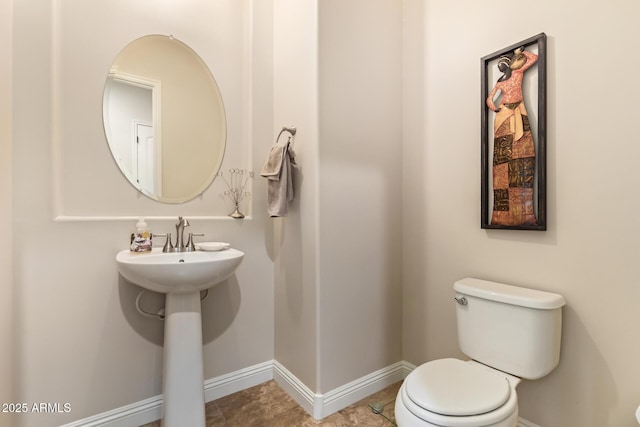 2457 E Melrose St, Mesa, AZ 85213 - bathroom featuring toilet and baseboards