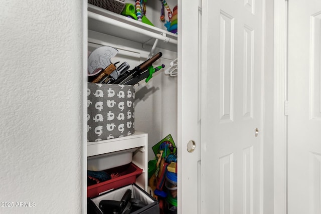 view of closet