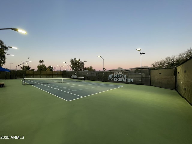 view of sport court