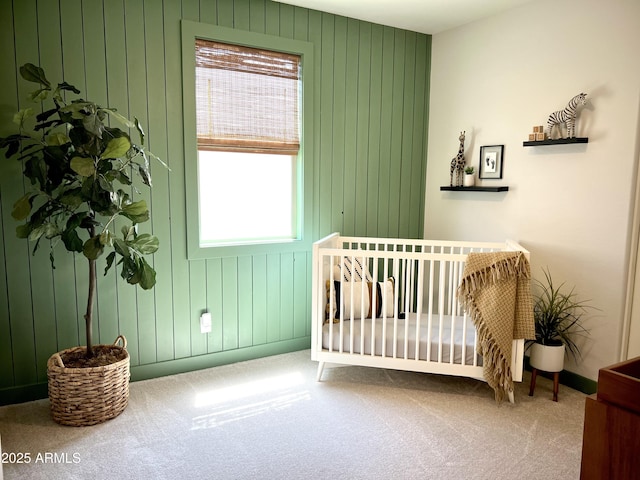 bedroom with carpet flooring