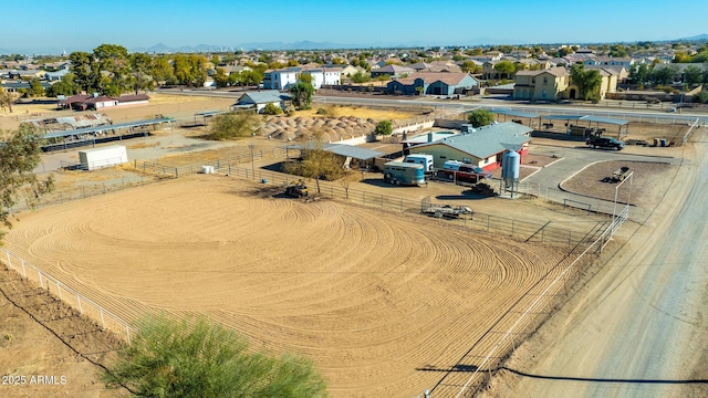 aerial view