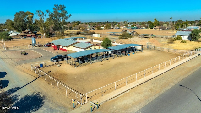 drone / aerial view