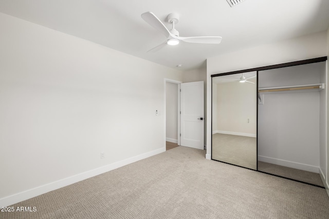 13601 N 50th Pl, Scottsdale, AZ 85254 - unfurnished bedroom featuring carpet floors, a closet, and baseboards