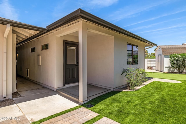 13601 N 50th Pl, Scottsdale, AZ 85254 - entrance to property with stucco siding