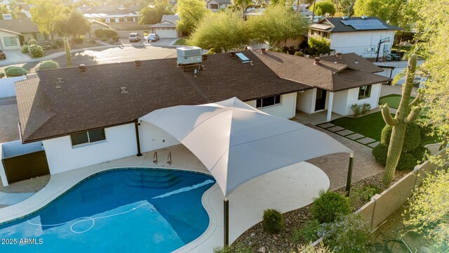 13601 N 50th Pl, Scottsdale, AZ 85254 - swimming pool featuring a residential view