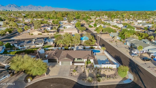 13601 N 50th Pl, Scottsdale, AZ 85254 - aerial view of residential area with a mountainous background