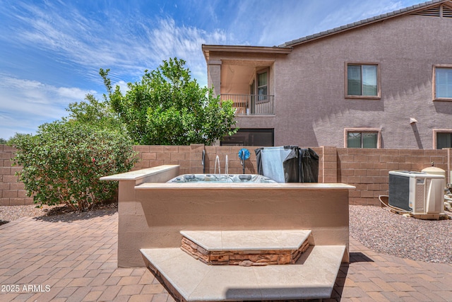 21841 N Ingram Ct, Maricopa, AZ 85138 - fenced backyard with central AC and a patio area