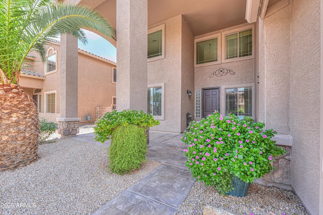 21841 N Ingram Ct, Maricopa, AZ 85138 - view of exterior entry with stucco siding