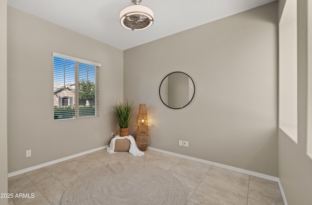 4341 E Evelyn St, Gilbert, AZ 85295 - spare room featuring baseboards and tile patterned flooring