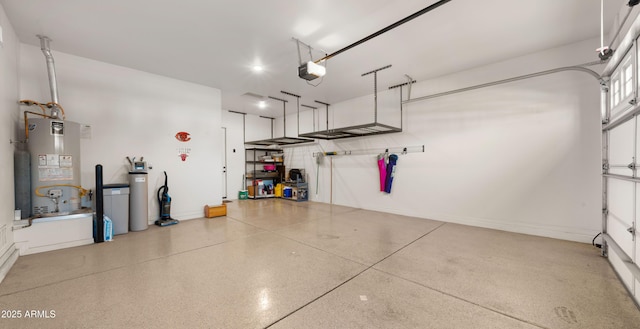 4341 E Evelyn St, Gilbert, AZ 85295 - garage featuring gas water heater and a garage door opener