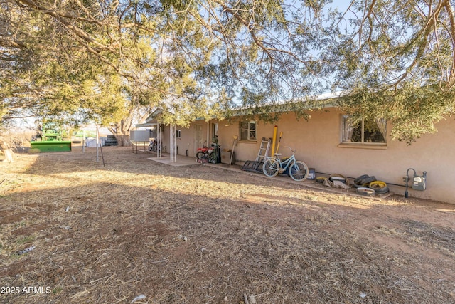 view of rear view of property