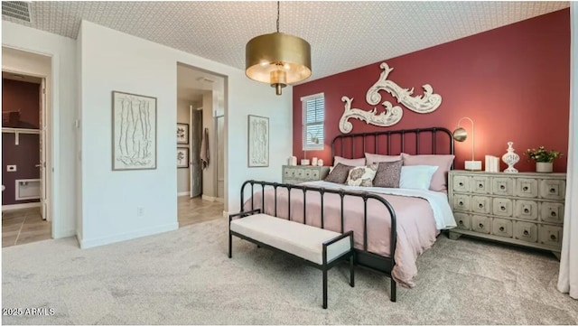 23113 E Saddle Way, Queen Creek, AZ 85142 - carpeted bedroom with baseboards and ensuite bathroom
