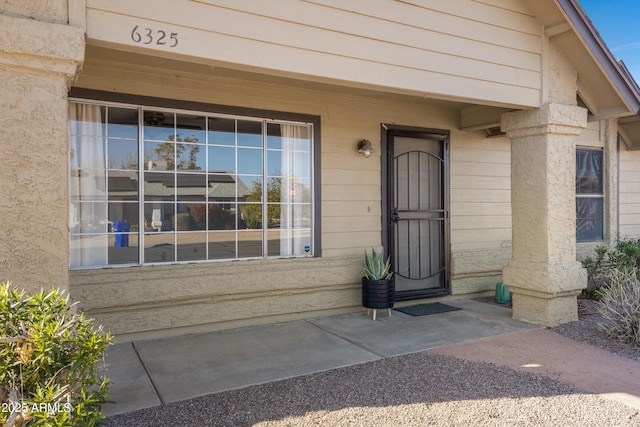 view of property entrance