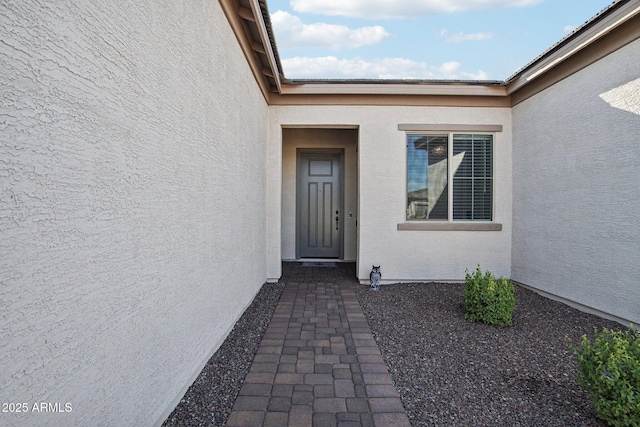 view of property entrance