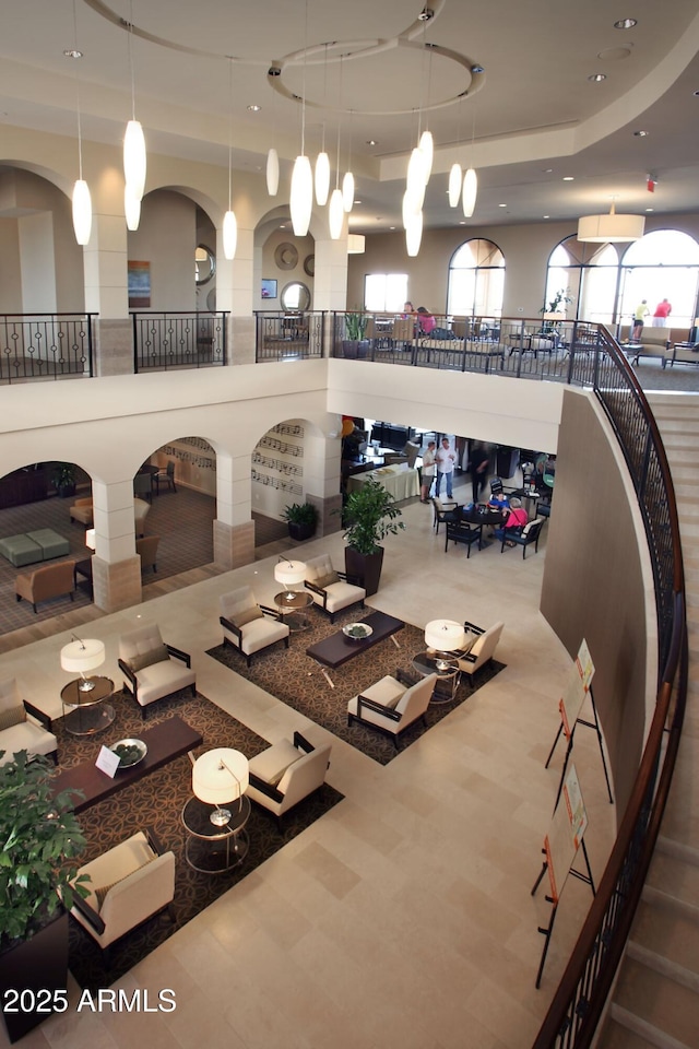 view of building lobby