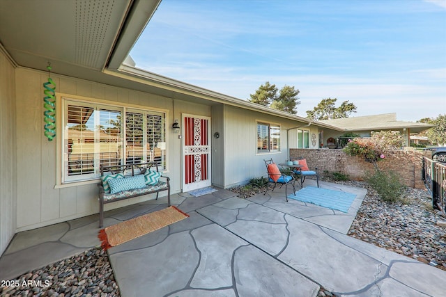 view of patio / terrace