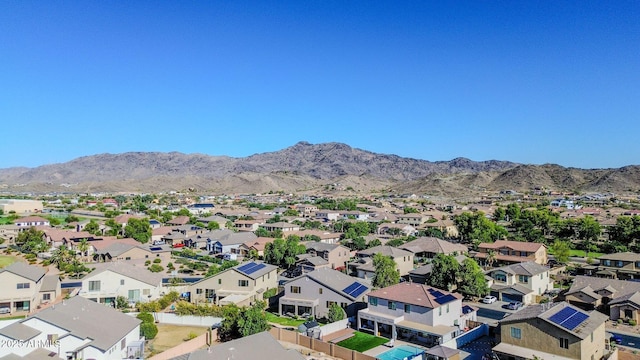 4408 W Summerside Rd, Laveen, AZ 85339 - aerial view of residential area with a mountainous background